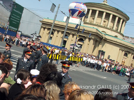 карнавал на невском питер спб 2007